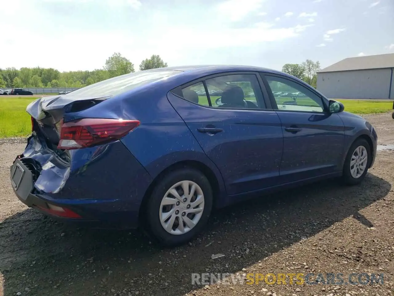 3 Photograph of a damaged car 5NPD74LF6KH451962 HYUNDAI ELANTRA 2019