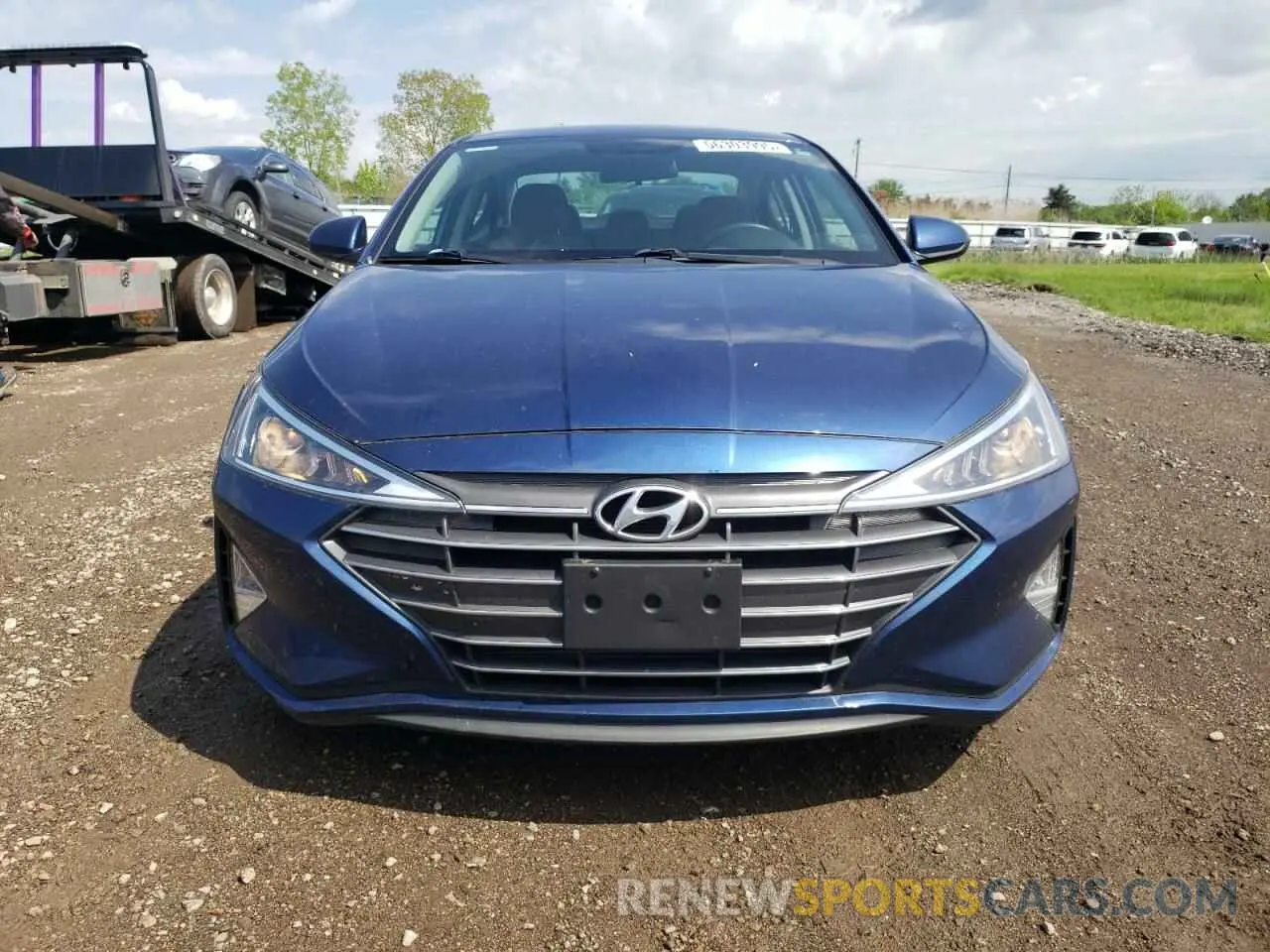 5 Photograph of a damaged car 5NPD74LF6KH451962 HYUNDAI ELANTRA 2019
