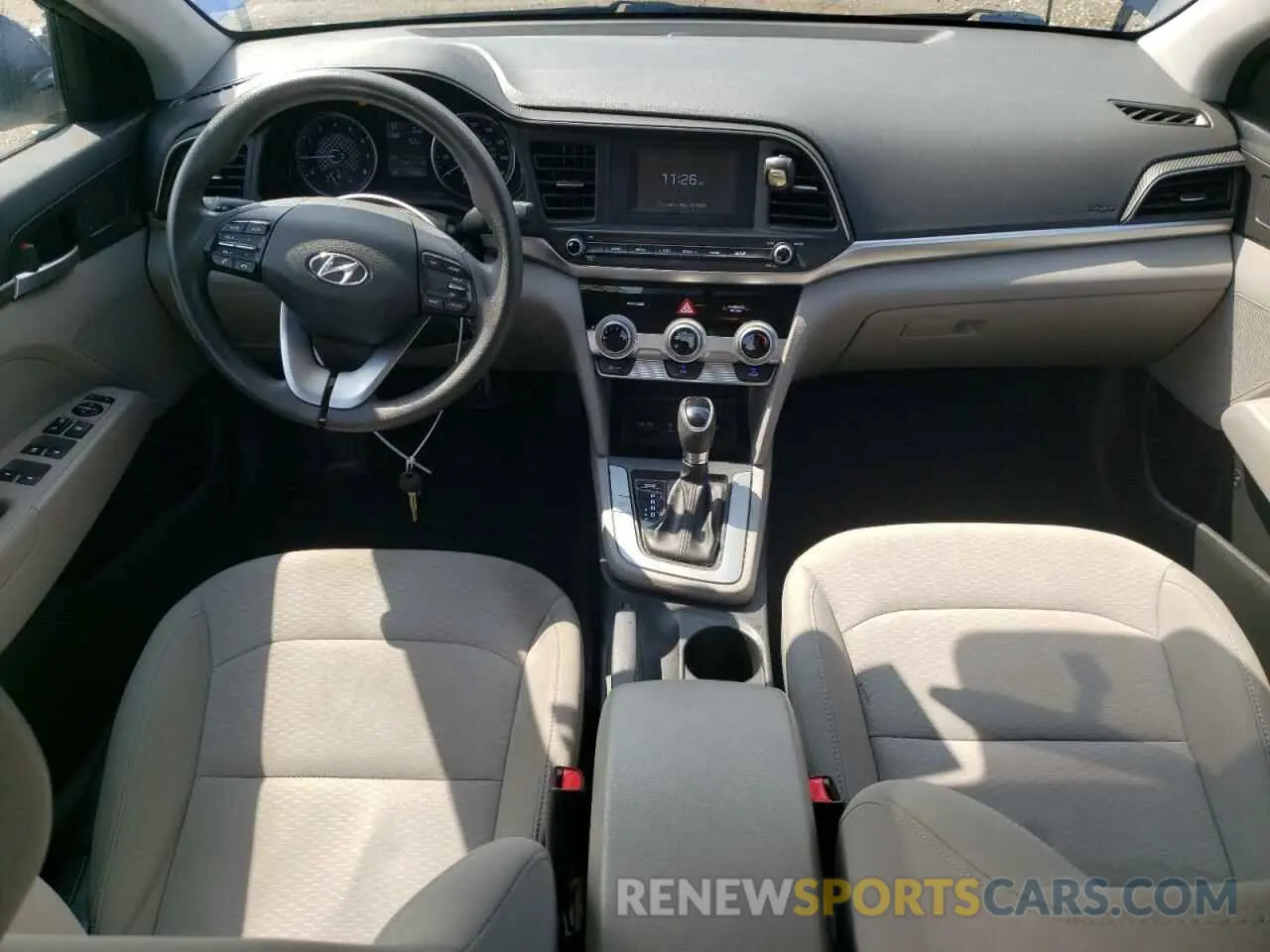 8 Photograph of a damaged car 5NPD74LF6KH451962 HYUNDAI ELANTRA 2019