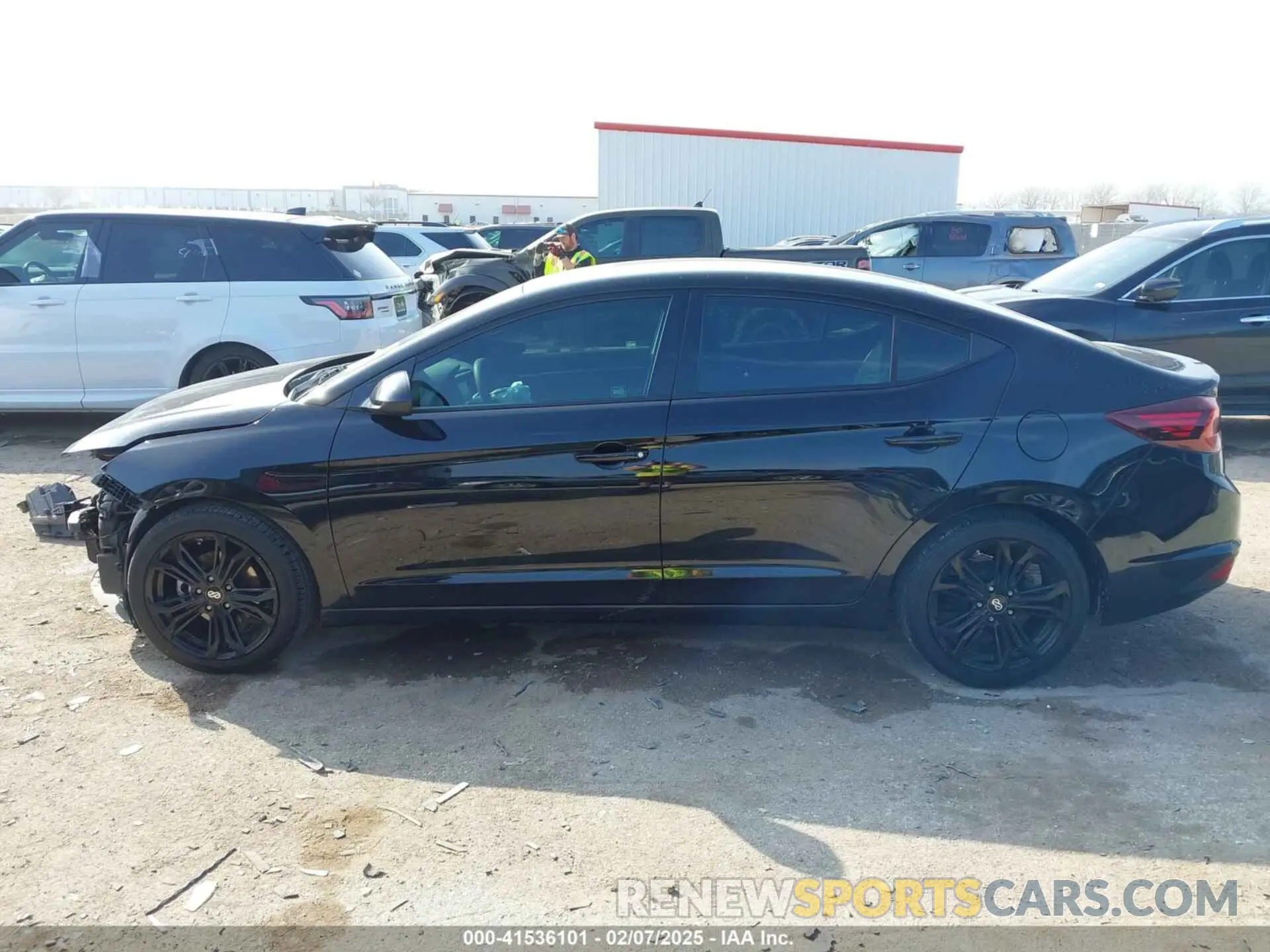 15 Photograph of a damaged car 5NPD74LF6KH454327 HYUNDAI ELANTRA 2019