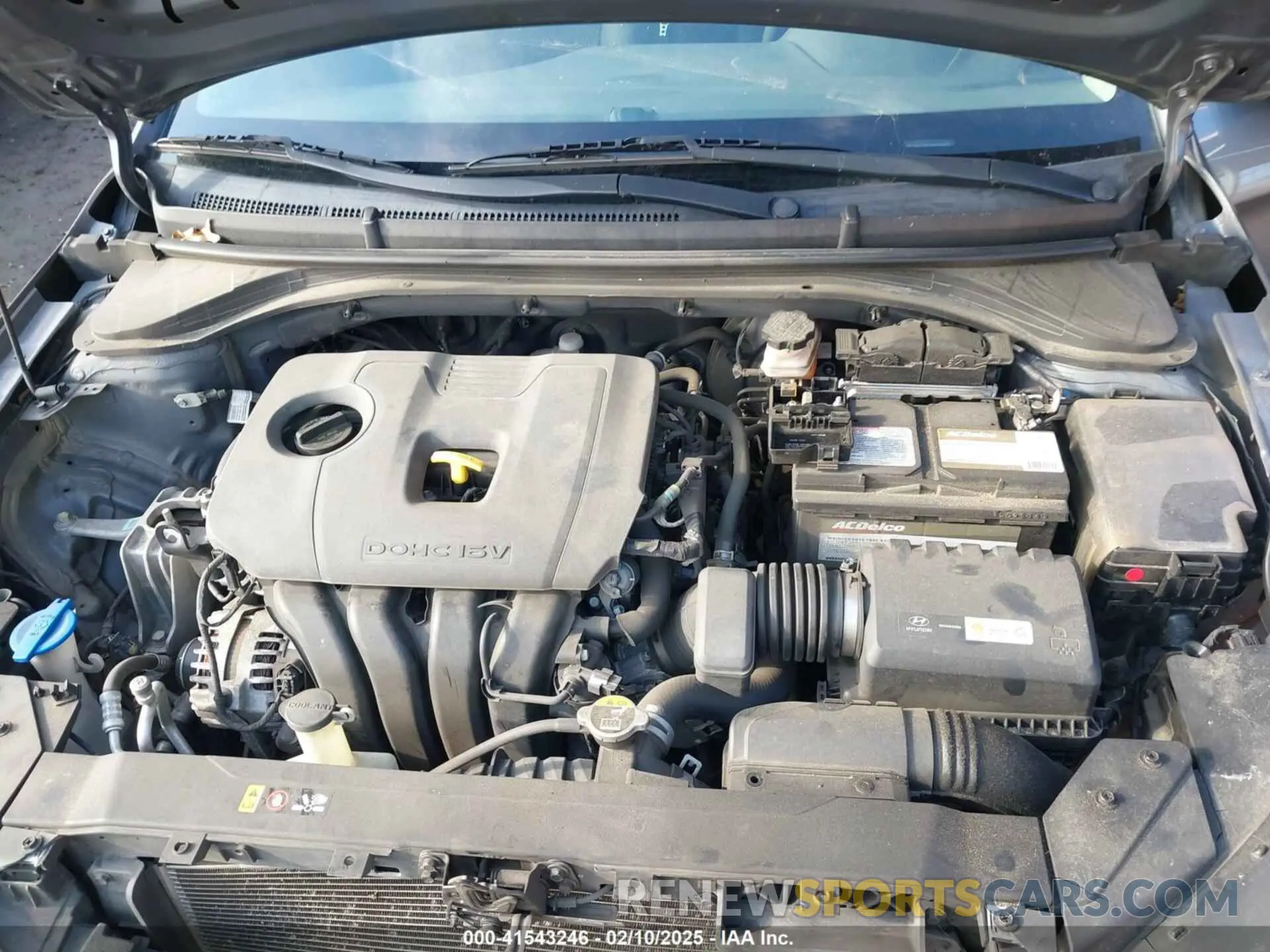 10 Photograph of a damaged car 5NPD74LF6KH456871 HYUNDAI ELANTRA 2019