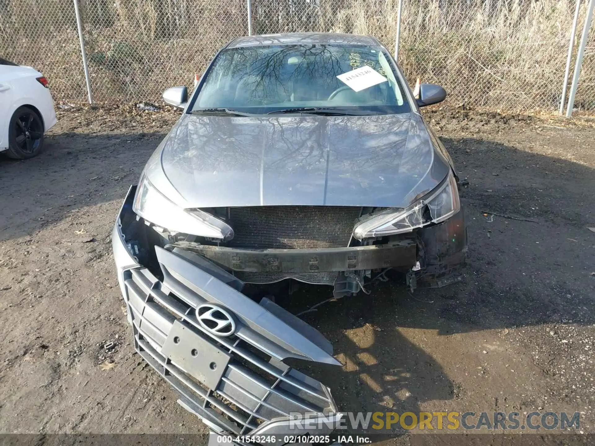 12 Photograph of a damaged car 5NPD74LF6KH456871 HYUNDAI ELANTRA 2019