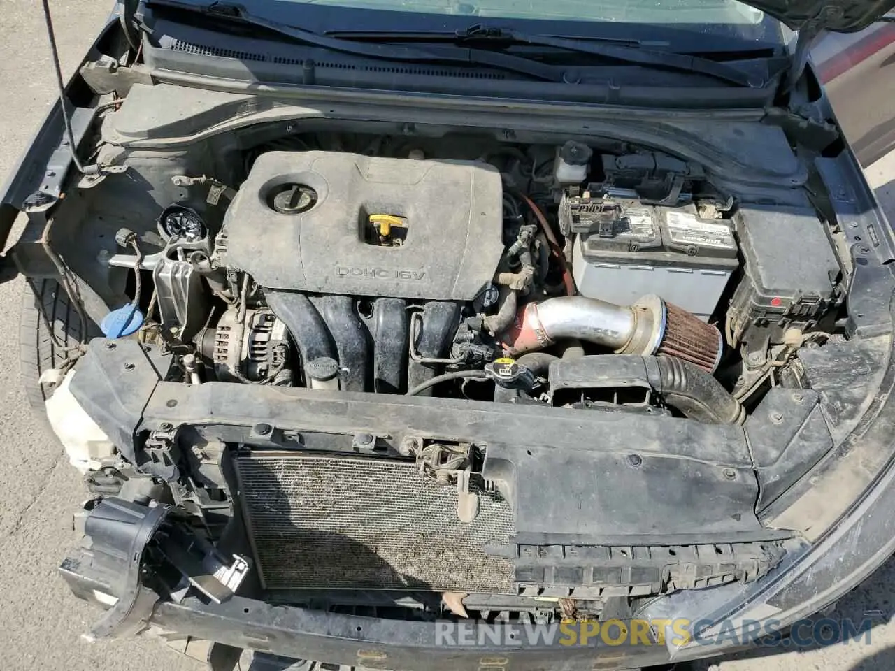 11 Photograph of a damaged car 5NPD74LF6KH467711 HYUNDAI ELANTRA 2019