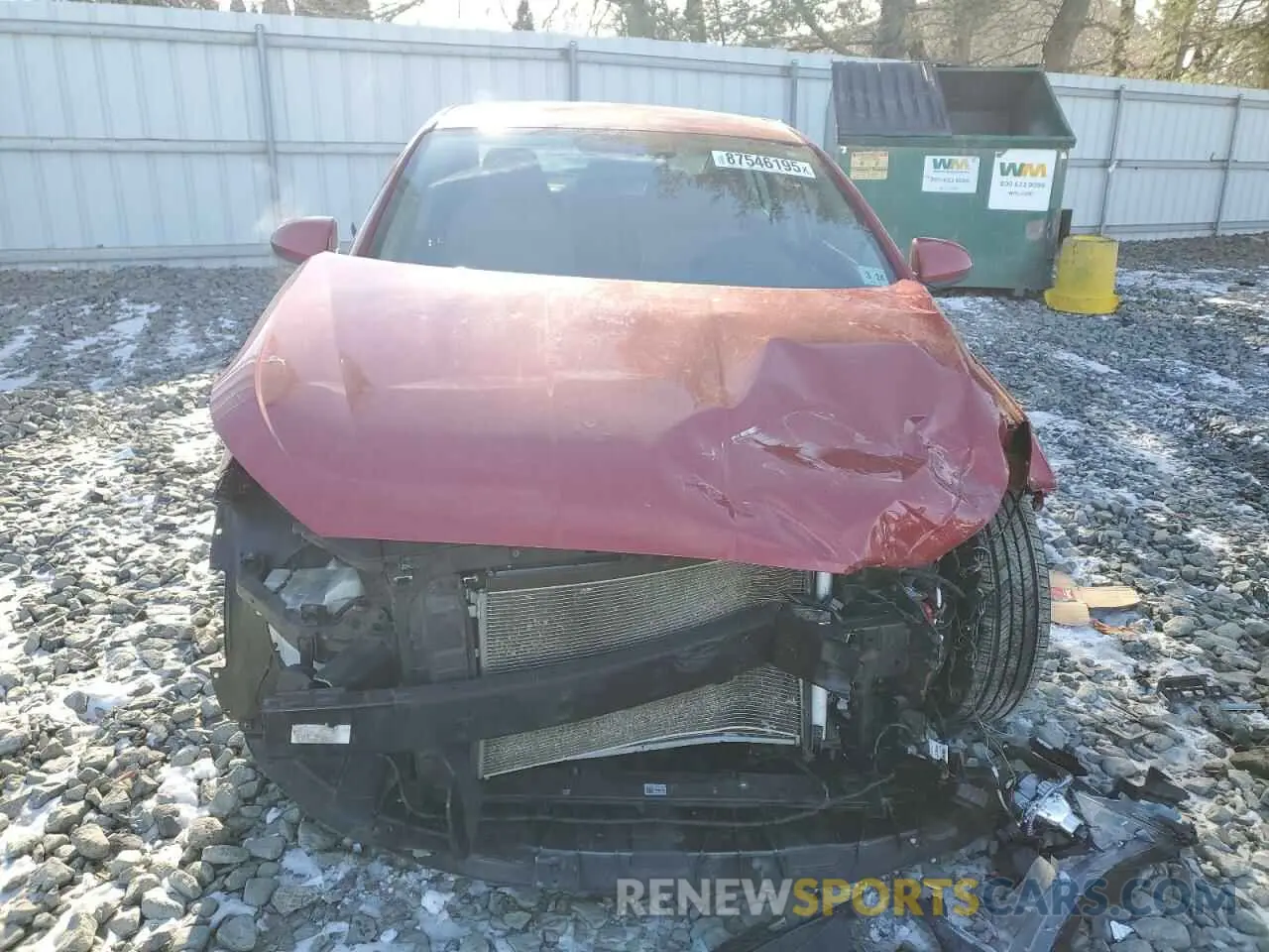 5 Photograph of a damaged car 5NPD74LF6KH467756 HYUNDAI ELANTRA 2019