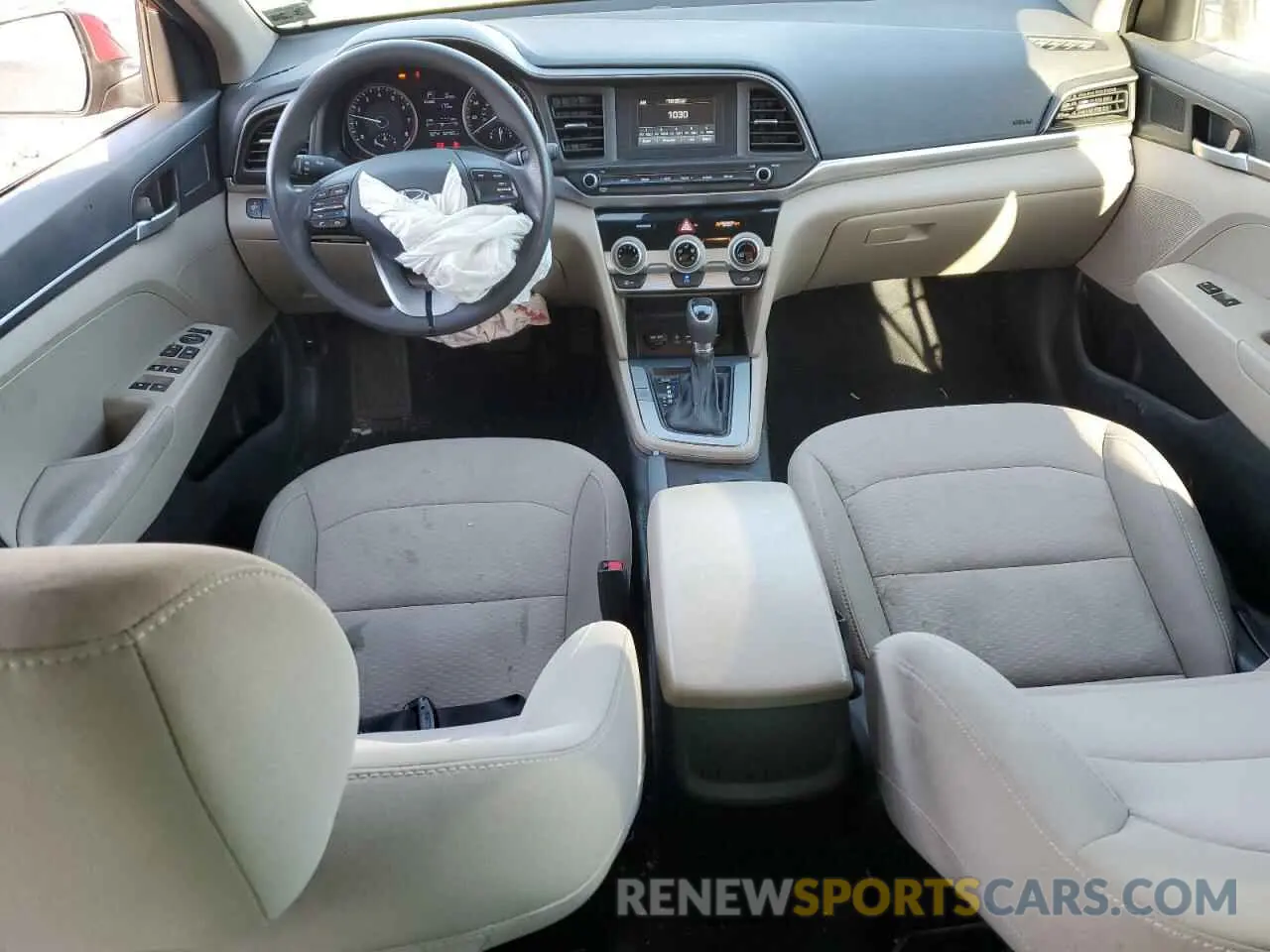 8 Photograph of a damaged car 5NPD74LF6KH467756 HYUNDAI ELANTRA 2019