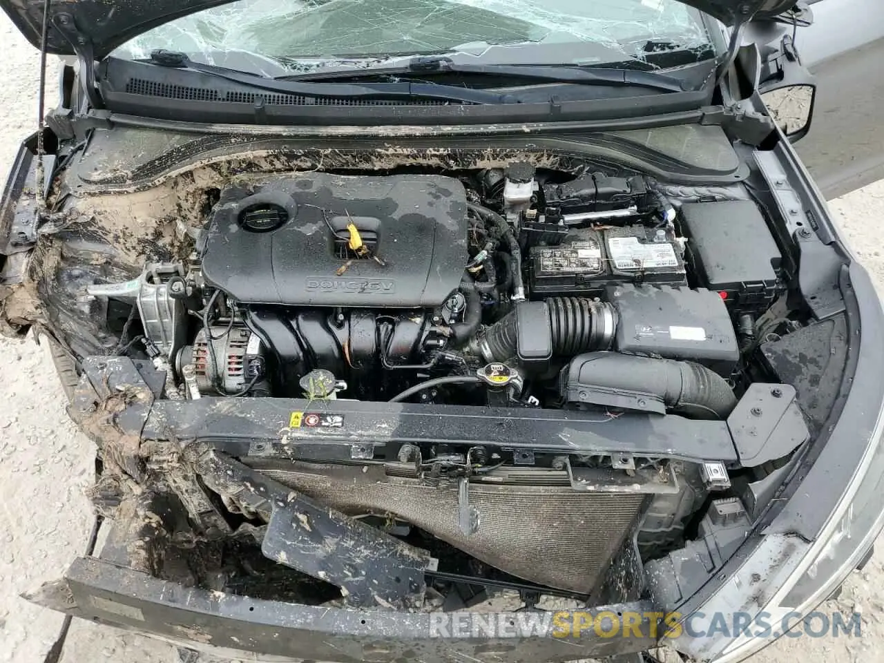 11 Photograph of a damaged car 5NPD74LF6KH481950 HYUNDAI ELANTRA 2019