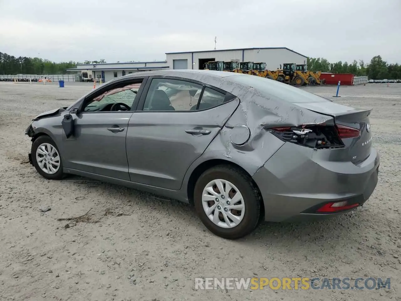 2 Photograph of a damaged car 5NPD74LF6KH481950 HYUNDAI ELANTRA 2019