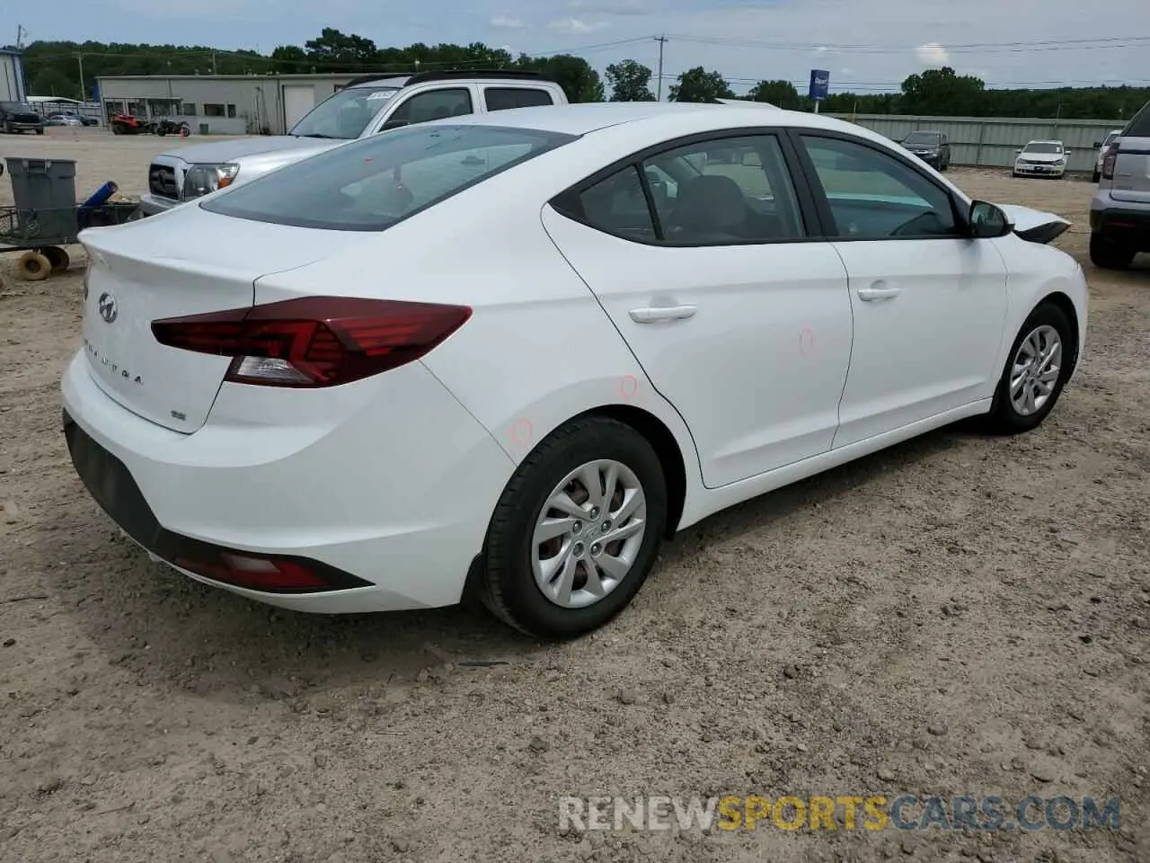 3 Photograph of a damaged car 5NPD74LF6KH496335 HYUNDAI ELANTRA 2019
