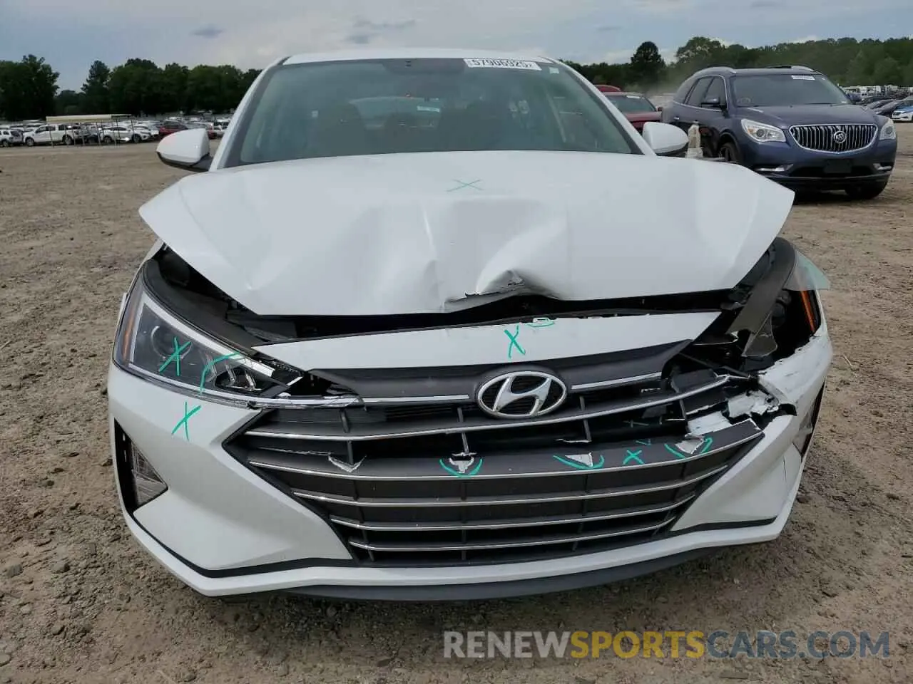 5 Photograph of a damaged car 5NPD74LF6KH496335 HYUNDAI ELANTRA 2019