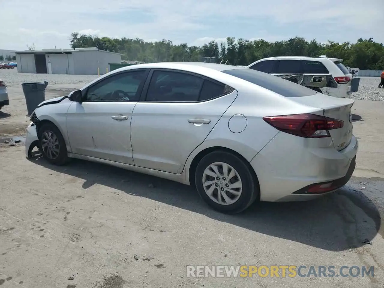 2 Photograph of a damaged car 5NPD74LF7KH416668 HYUNDAI ELANTRA 2019