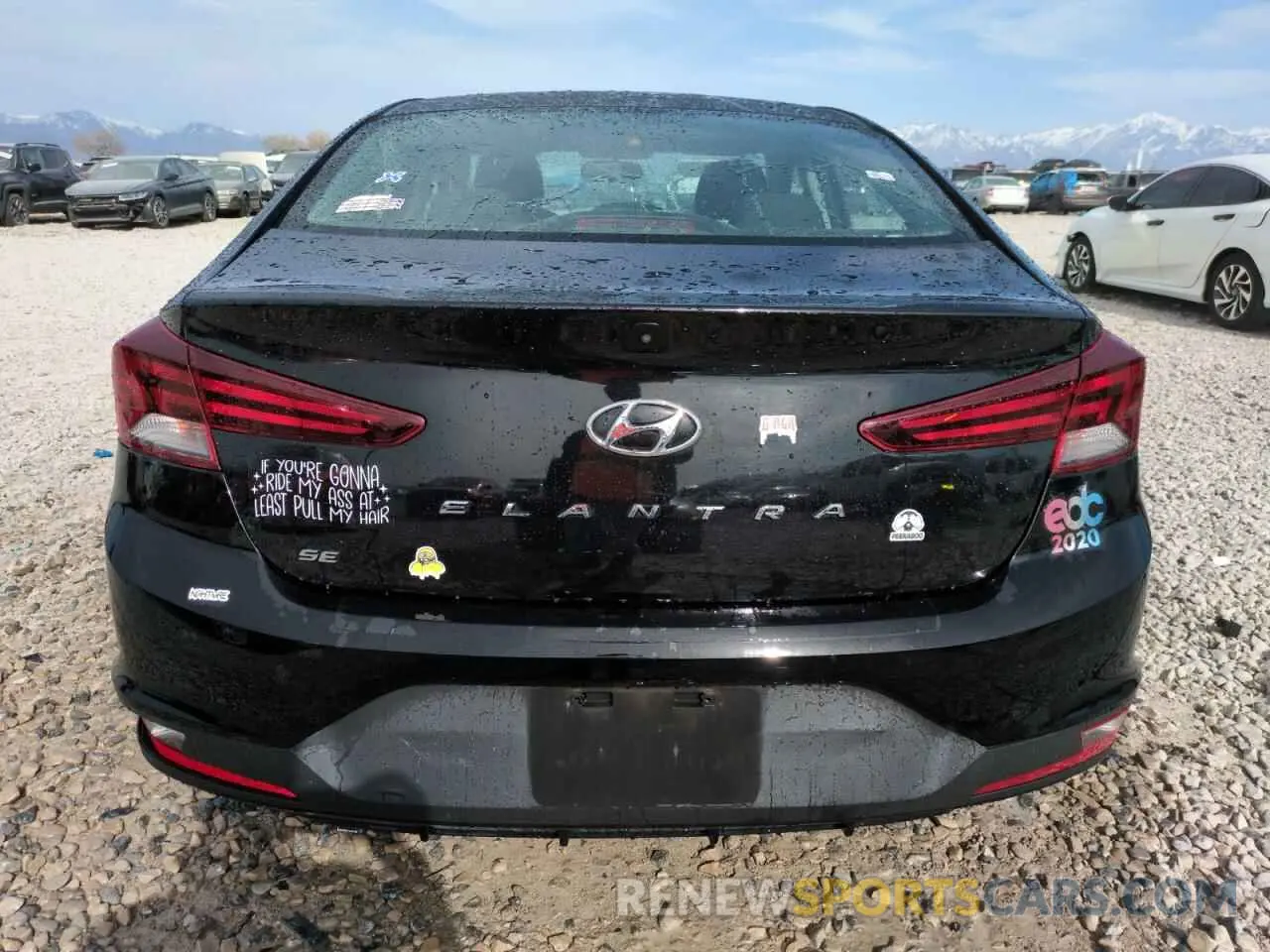 6 Photograph of a damaged car 5NPD74LF7KH417559 HYUNDAI ELANTRA 2019