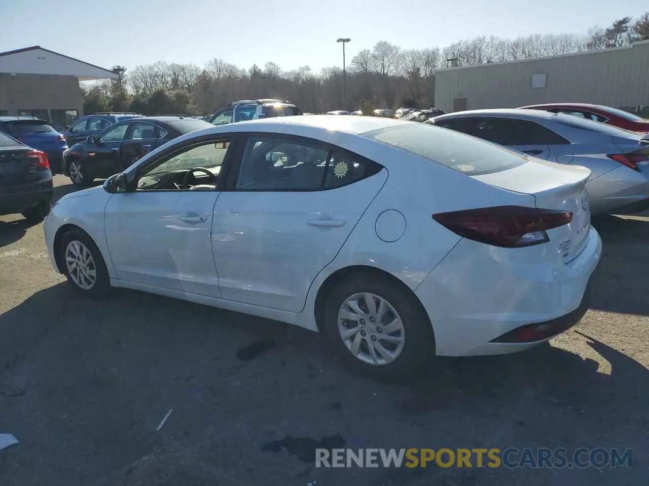 2 Photograph of a damaged car 5NPD74LF7KH425807 HYUNDAI ELANTRA 2019