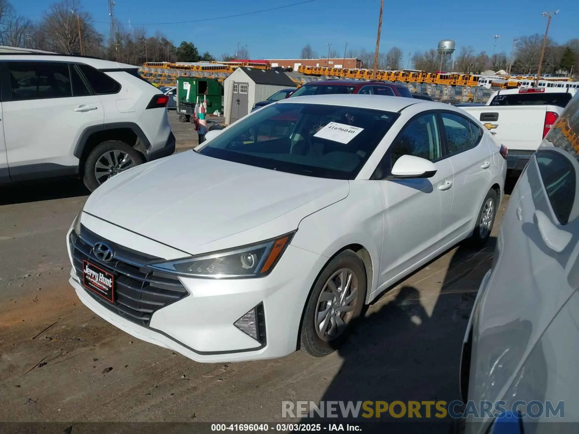 2 Photograph of a damaged car 5NPD74LF7KH433485 HYUNDAI ELANTRA 2019