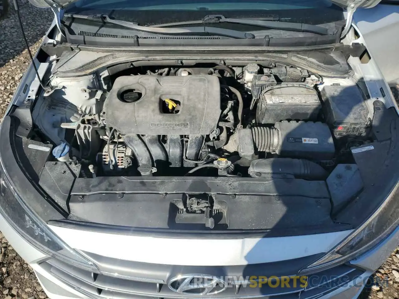 11 Photograph of a damaged car 5NPD74LF7KH470813 HYUNDAI ELANTRA 2019