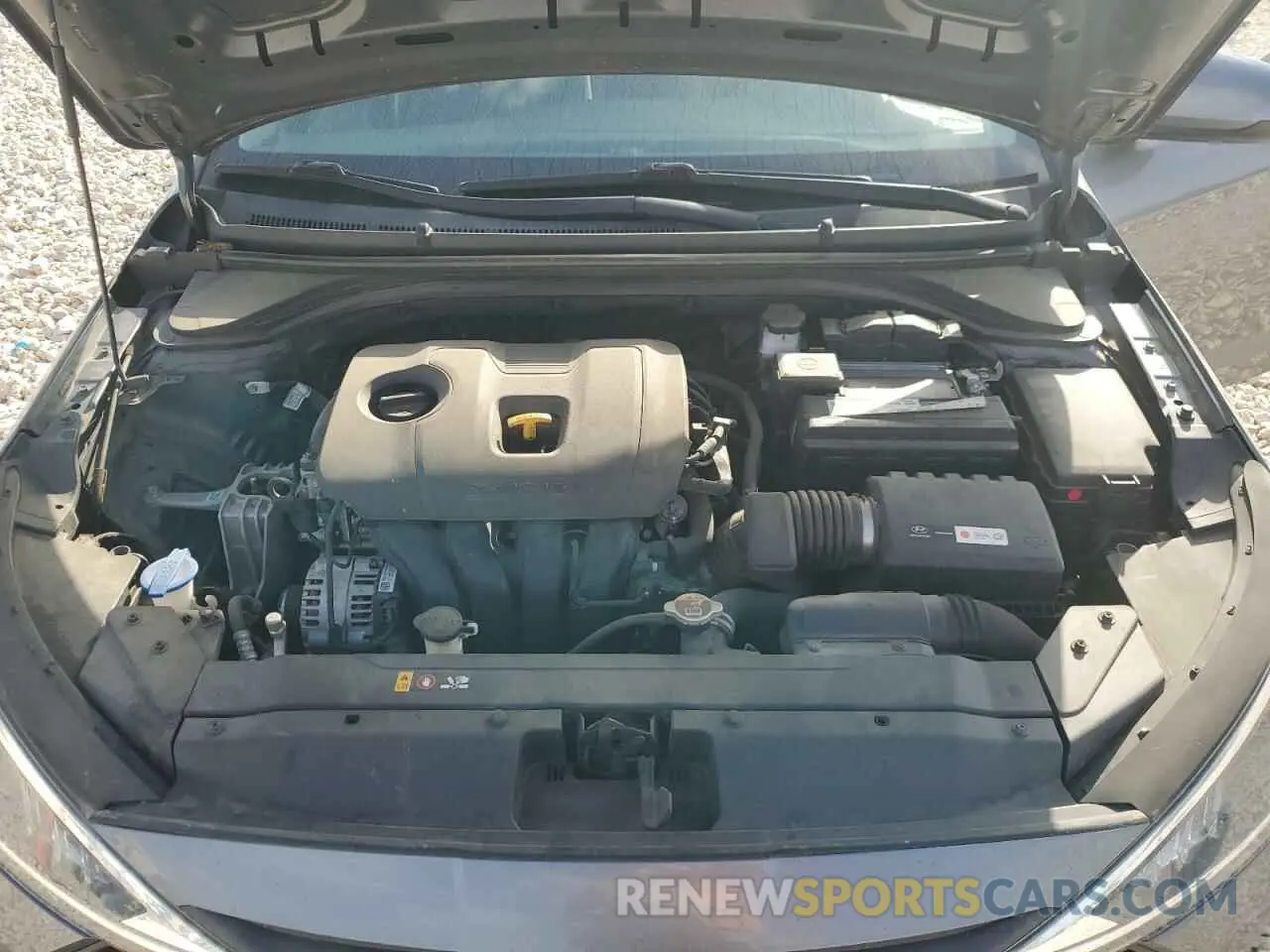 12 Photograph of a damaged car 5NPD74LF7KH476711 HYUNDAI ELANTRA 2019