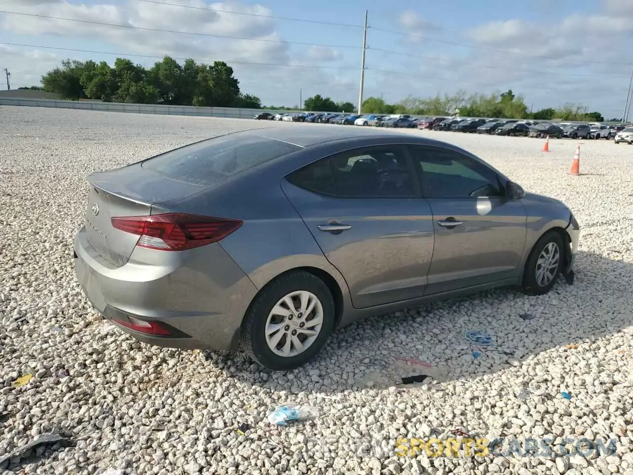 3 Photograph of a damaged car 5NPD74LF7KH476711 HYUNDAI ELANTRA 2019