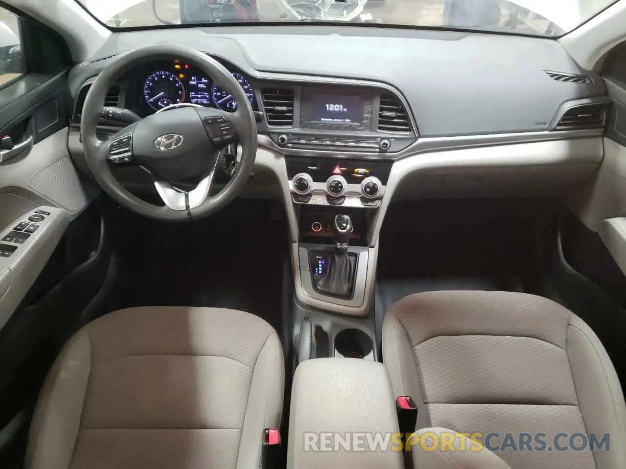 8 Photograph of a damaged car 5NPD74LF7KH497820 HYUNDAI ELANTRA 2019
