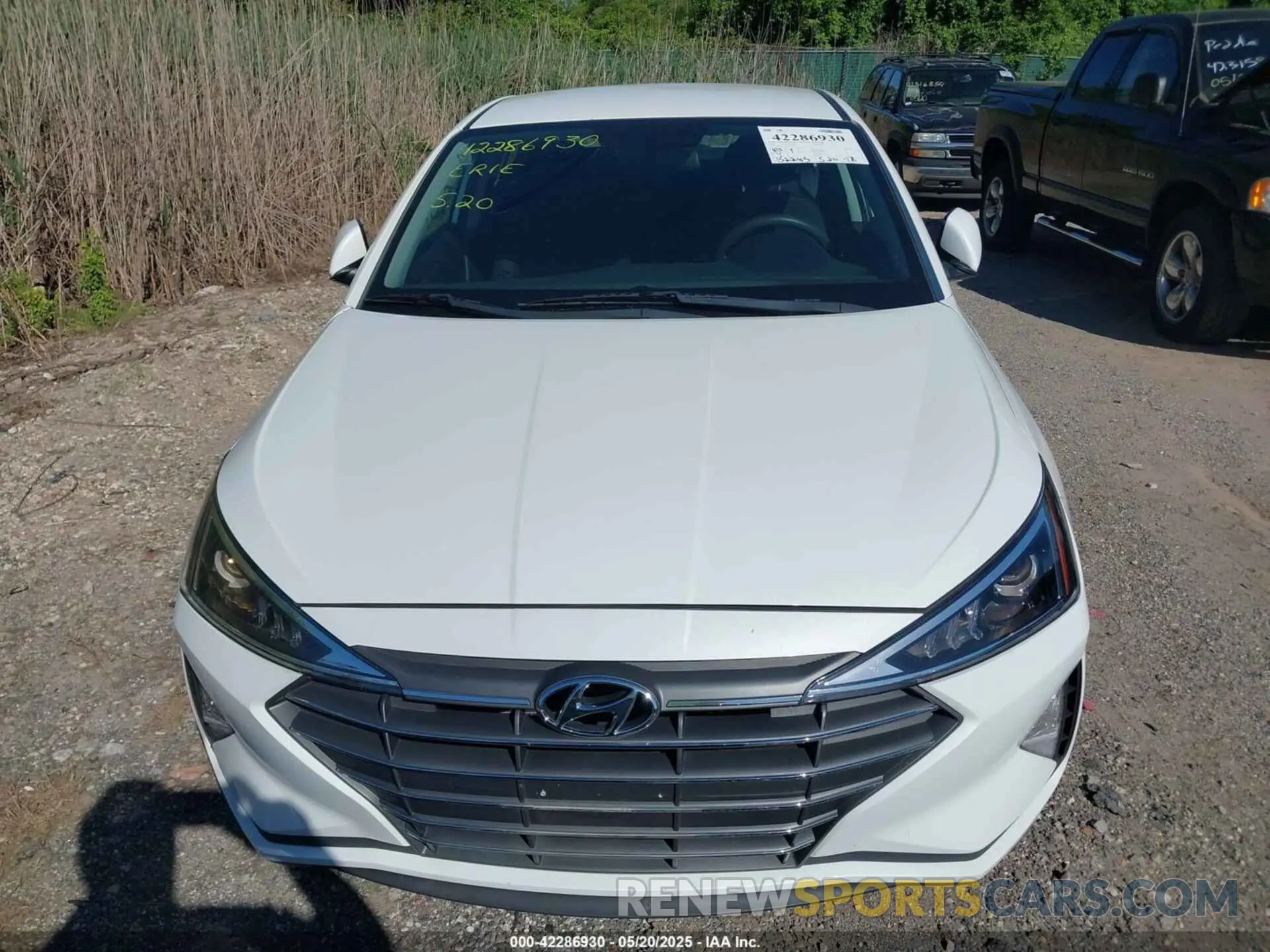 12 Photograph of a damaged car 5NPD74LF8KH406621 HYUNDAI ELANTRA 2019