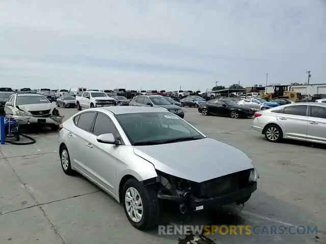 10 Photograph of a damaged car 5NPD74LF8KH412502 HYUNDAI ELANTRA 2019