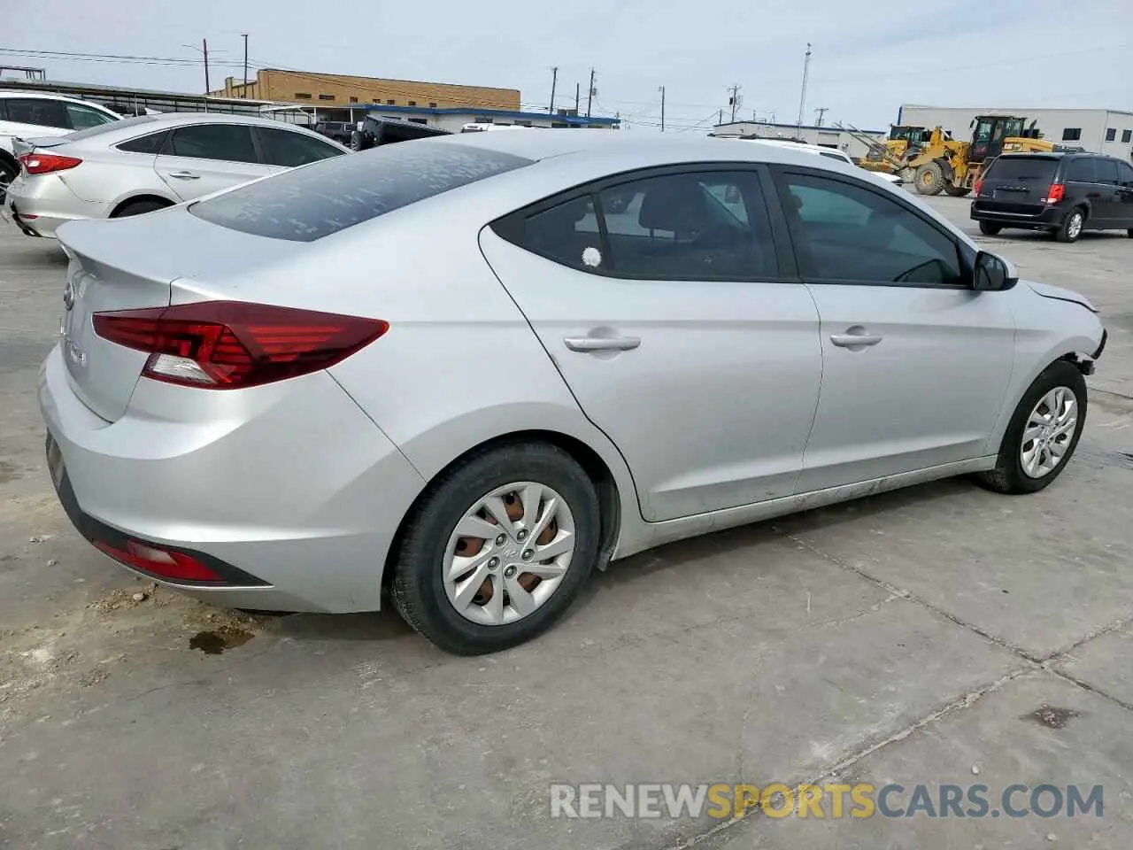 3 Photograph of a damaged car 5NPD74LF8KH412502 HYUNDAI ELANTRA 2019