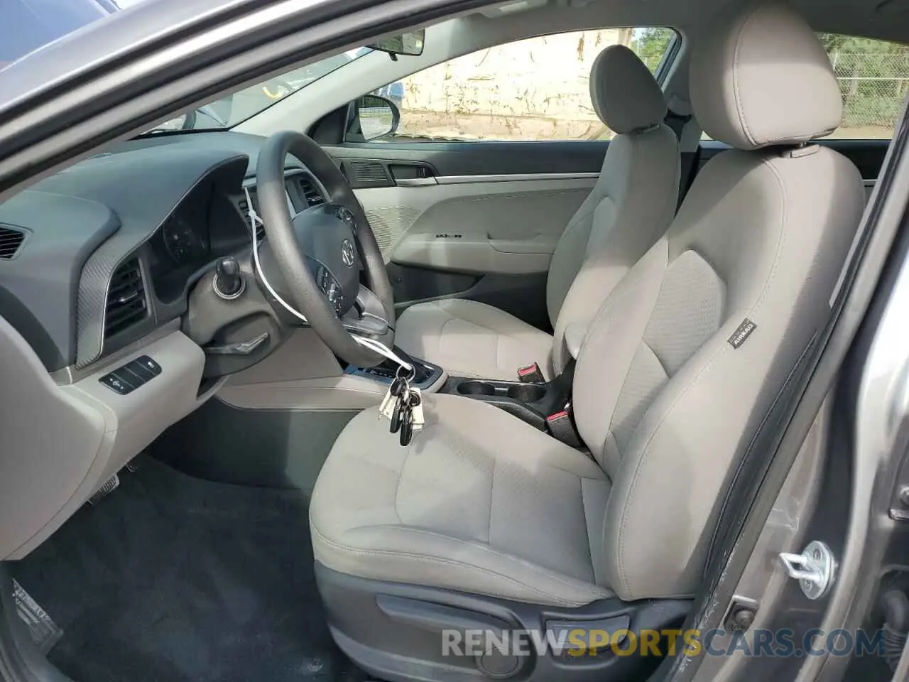 7 Photograph of a damaged car 5NPD74LF8KH435780 HYUNDAI ELANTRA 2019