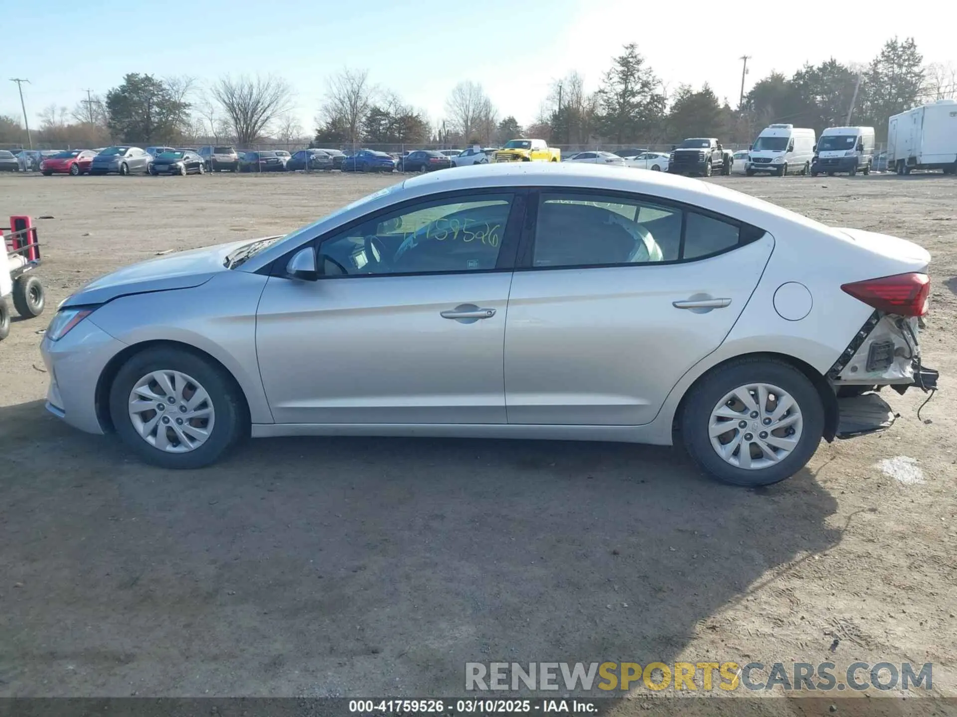 15 Photograph of a damaged car 5NPD74LF8KH440977 HYUNDAI ELANTRA 2019