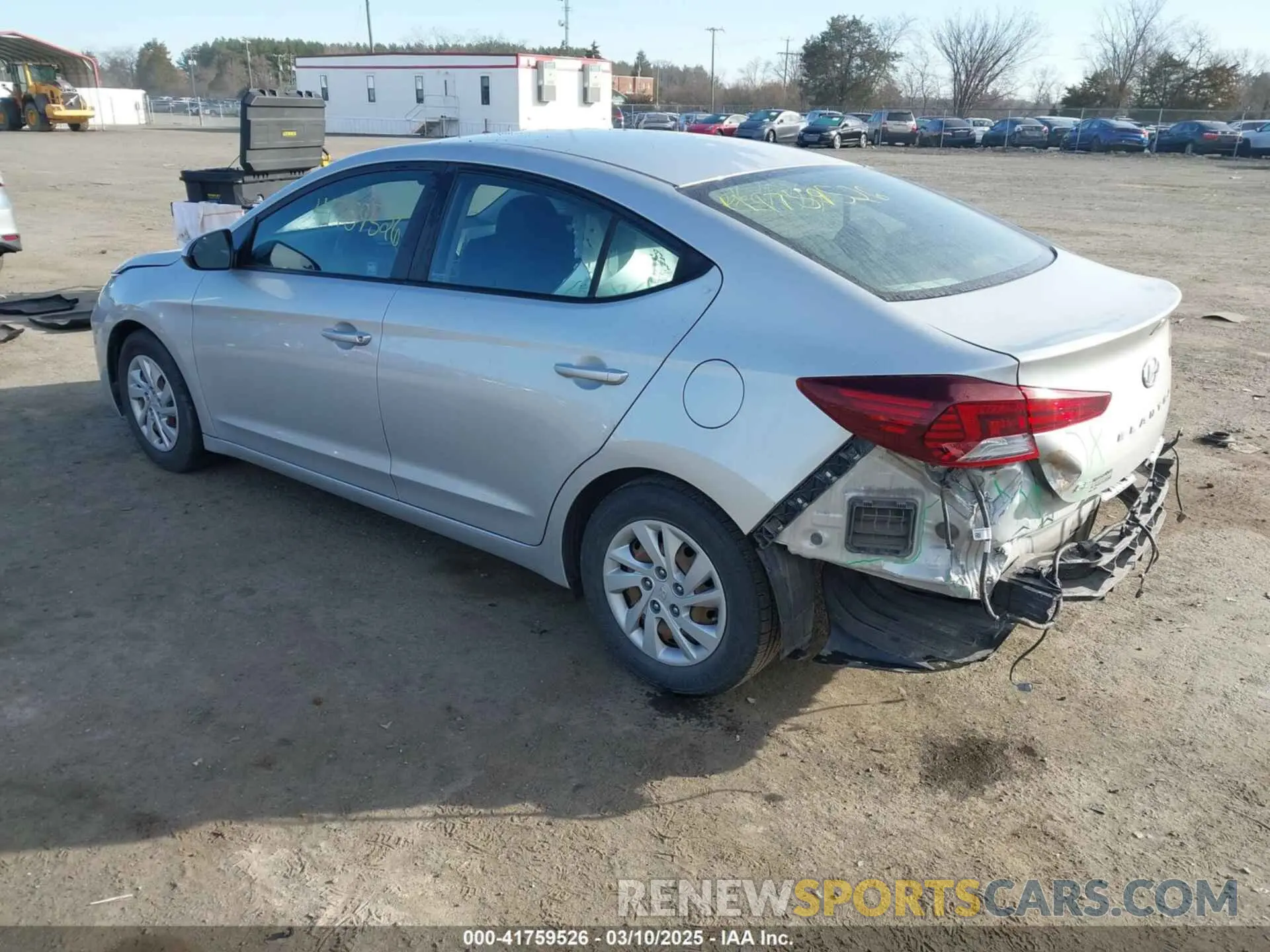 3 Photograph of a damaged car 5NPD74LF8KH440977 HYUNDAI ELANTRA 2019