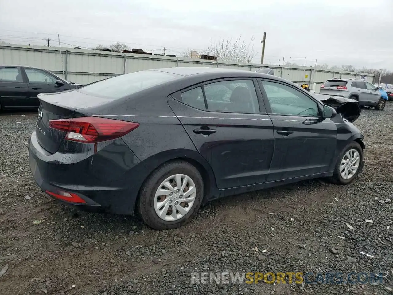 3 Photograph of a damaged car 5NPD74LF8KH445967 HYUNDAI ELANTRA 2019