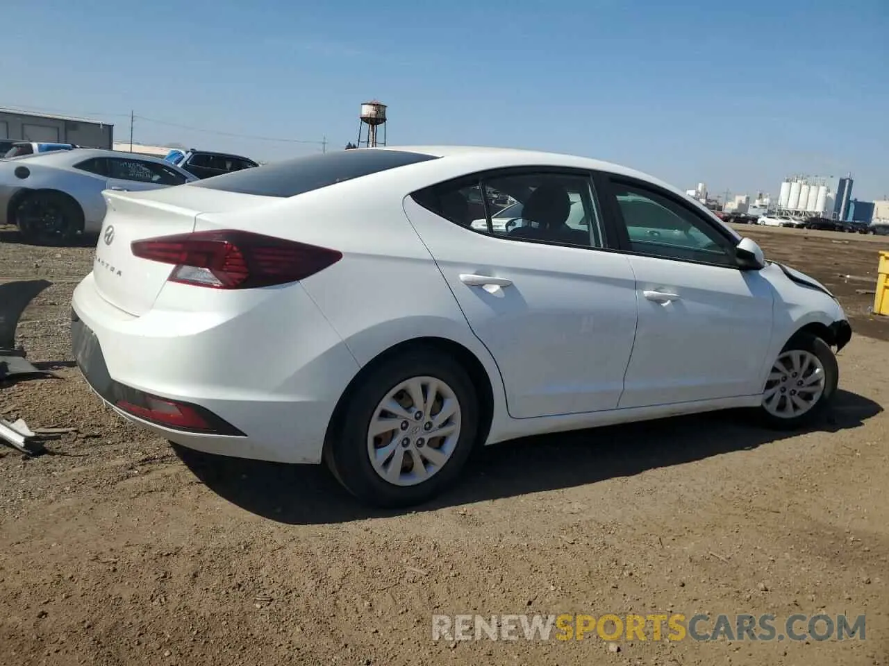 3 Photograph of a damaged car 5NPD74LF8KH455852 HYUNDAI ELANTRA 2019