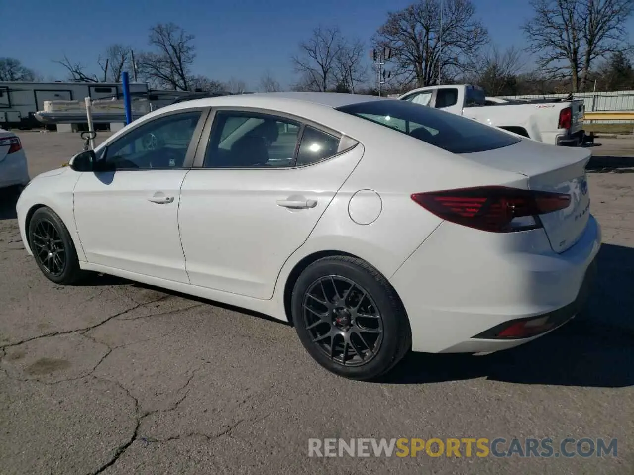 2 Photograph of a damaged car 5NPD74LF8KH470528 HYUNDAI ELANTRA 2019
