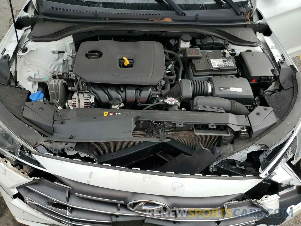 12 Photograph of a damaged car 5NPD74LF8KH477446 HYUNDAI ELANTRA 2019