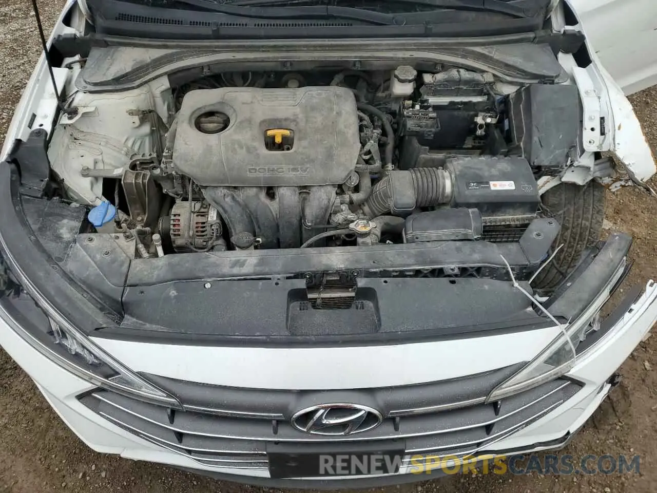 11 Photograph of a damaged car 5NPD74LF8KH491220 HYUNDAI ELANTRA 2019