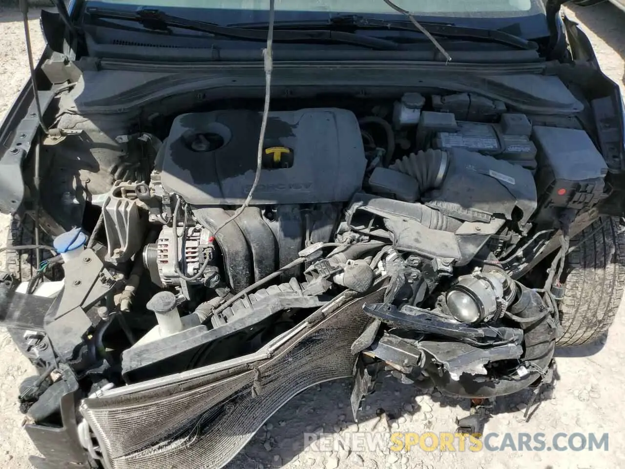 11 Photograph of a damaged car 5NPD74LF9KH416364 HYUNDAI ELANTRA 2019