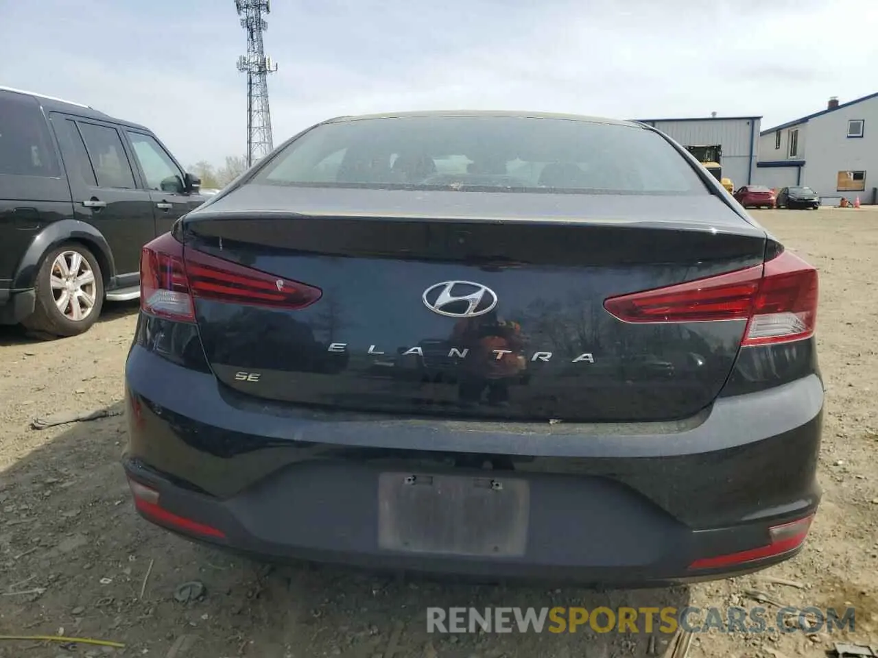 6 Photograph of a damaged car 5NPD74LF9KH435836 HYUNDAI ELANTRA 2019