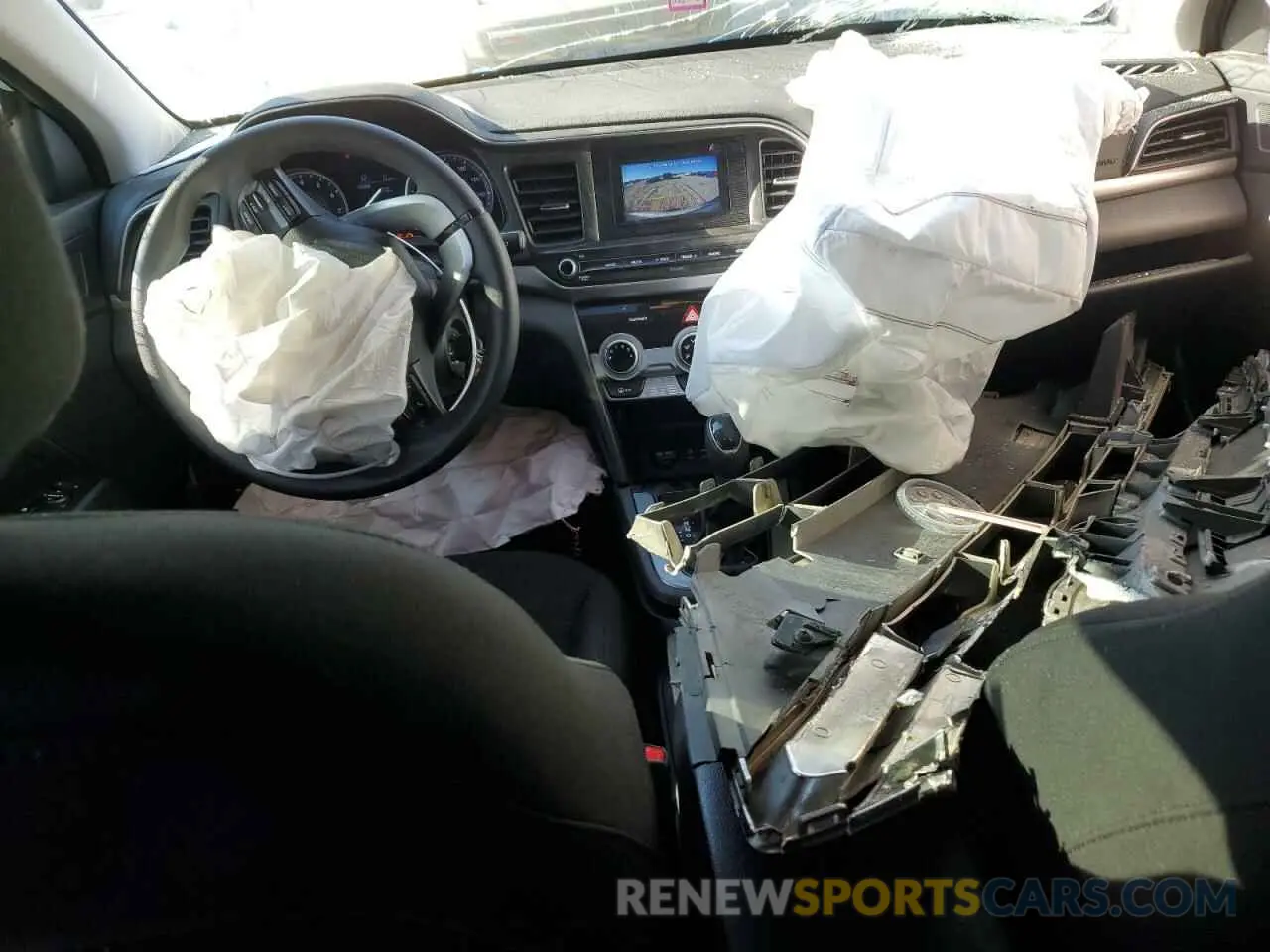 8 Photograph of a damaged car 5NPD74LF9KH451518 HYUNDAI ELANTRA 2019