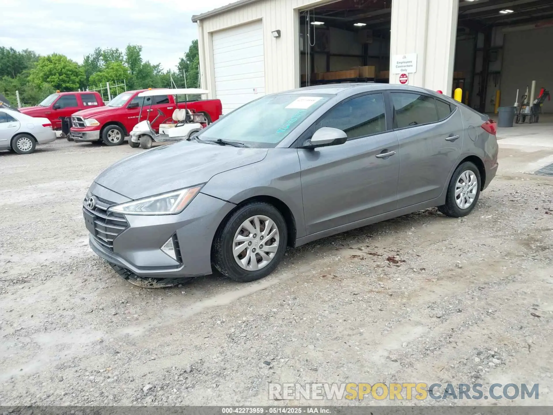 2 Photograph of a damaged car 5NPD74LF9KH474863 HYUNDAI ELANTRA 2019