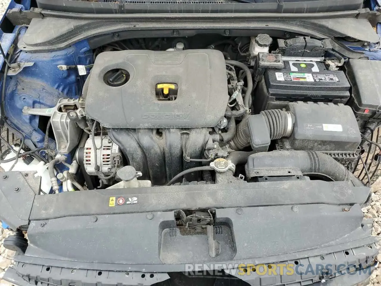 11 Photograph of a damaged car 5NPD74LF9KH485443 HYUNDAI ELANTRA 2019
