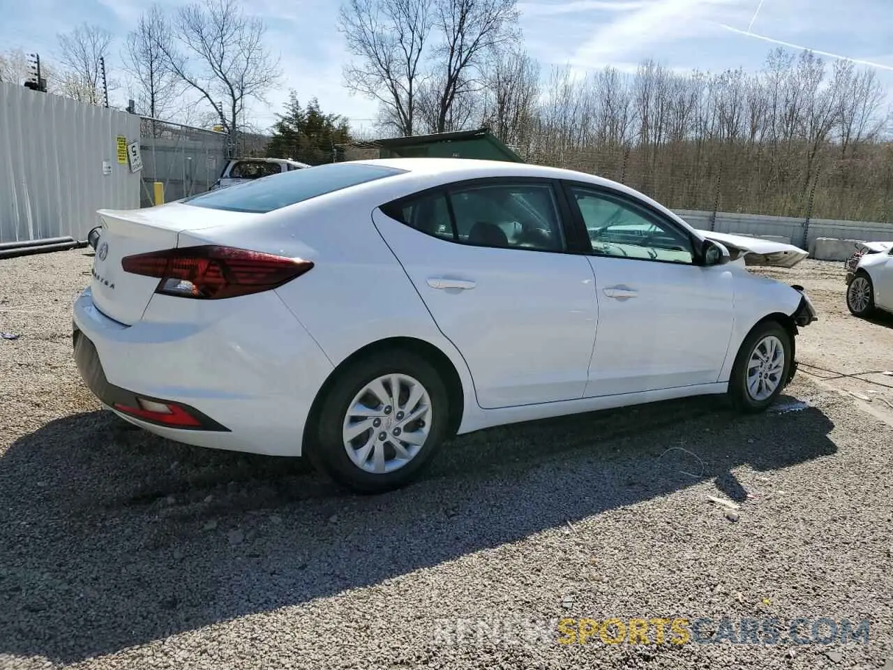 3 Photograph of a damaged car 5NPD74LF9KH486298 HYUNDAI ELANTRA 2019
