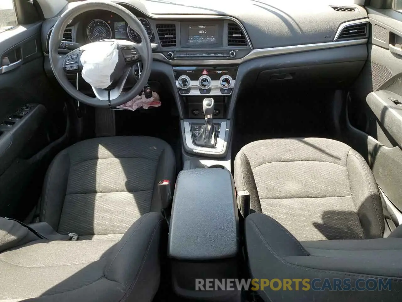 8 Photograph of a damaged car 5NPD74LF9KH486298 HYUNDAI ELANTRA 2019