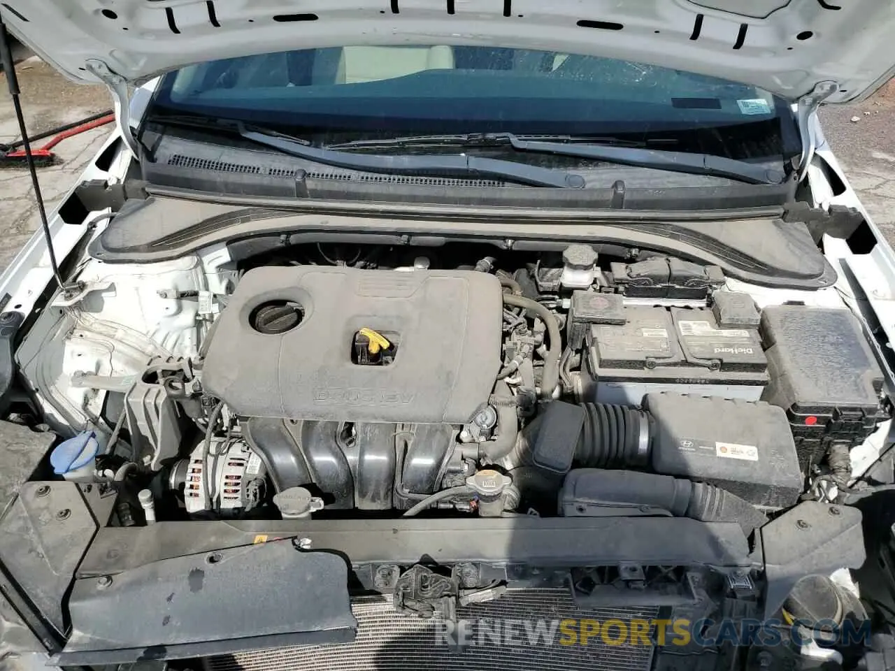 12 Photograph of a damaged car 5NPD74LF9KH487709 HYUNDAI ELANTRA 2019