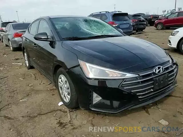 10 Photograph of a damaged car 5NPD74LFXKH429852 HYUNDAI ELANTRA 2019