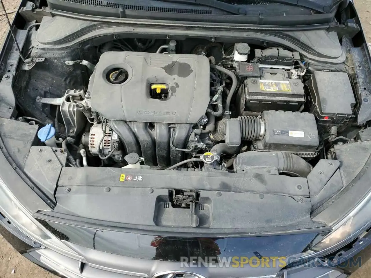 13 Photograph of a damaged car 5NPD74LFXKH429852 HYUNDAI ELANTRA 2019