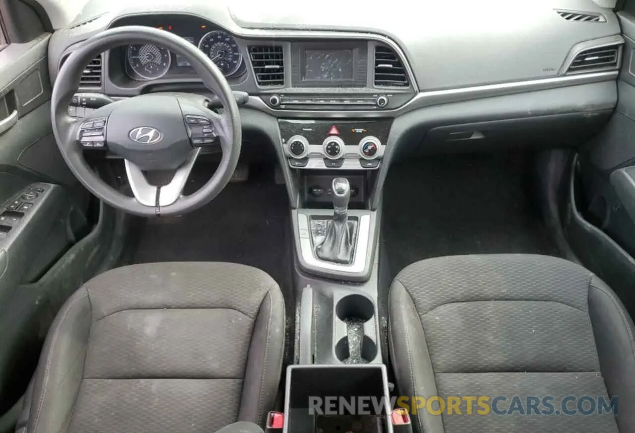 8 Photograph of a damaged car 5NPD74LFXKH429852 HYUNDAI ELANTRA 2019