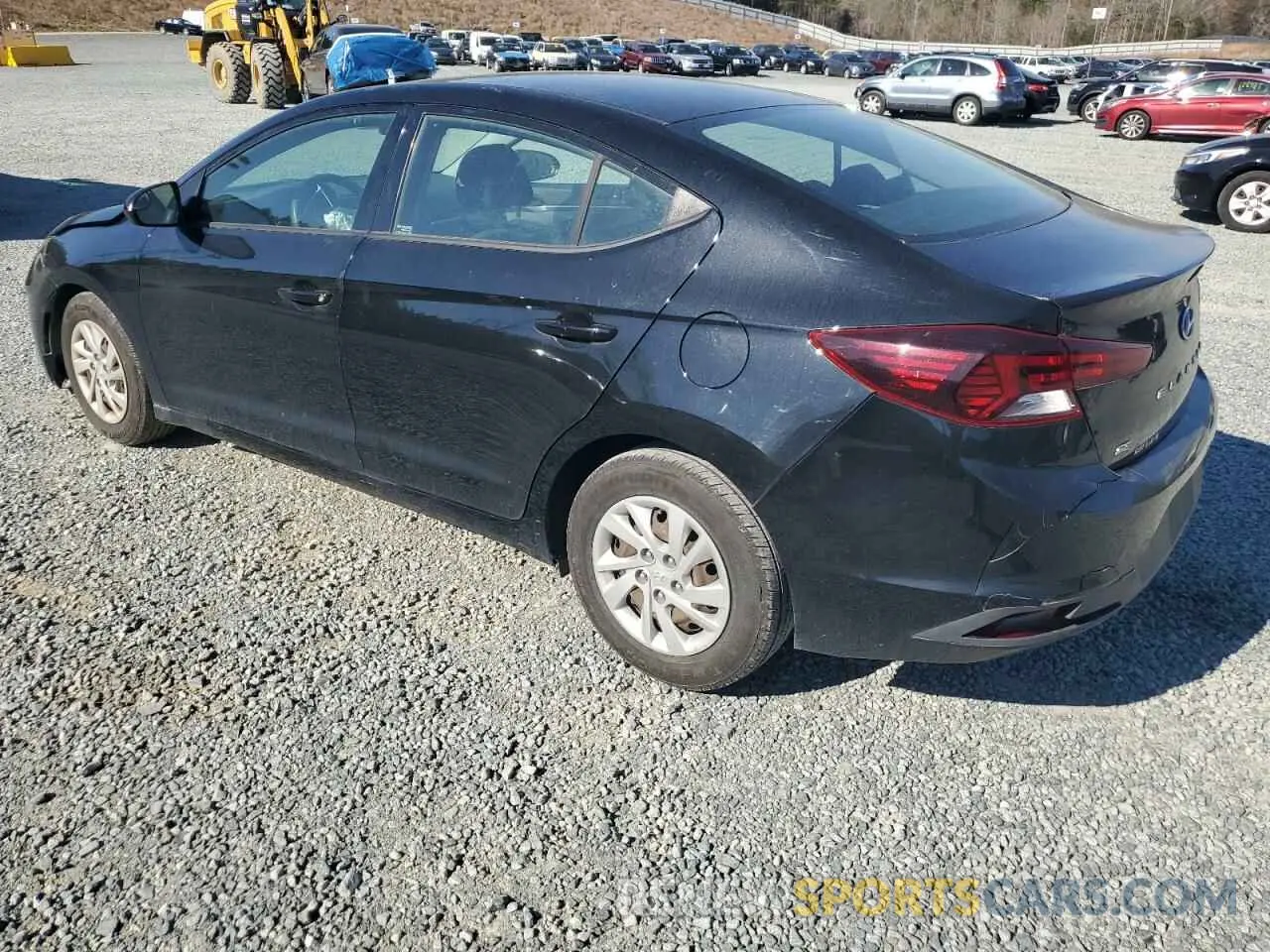 2 Photograph of a damaged car 5NPD74LFXKH431973 HYUNDAI ELANTRA 2019