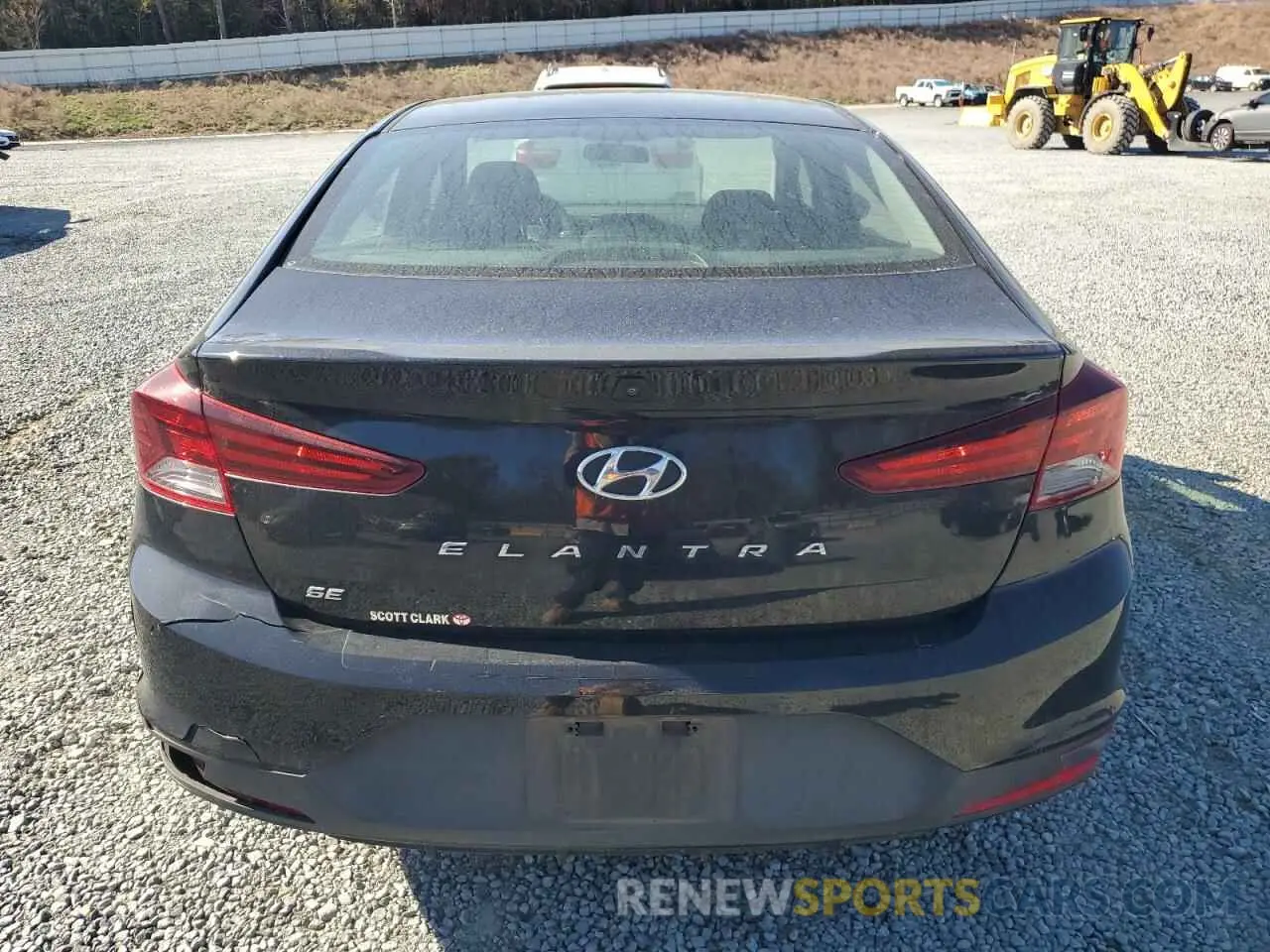 6 Photograph of a damaged car 5NPD74LFXKH431973 HYUNDAI ELANTRA 2019