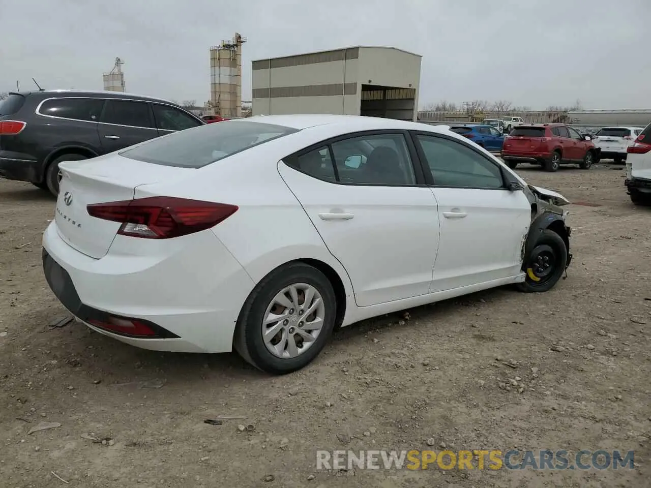 3 Photograph of a damaged car 5NPD74LFXKH438440 HYUNDAI ELANTRA 2019
