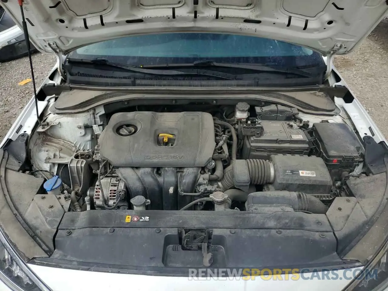 11 Photograph of a damaged car 5NPD74LFXKH443363 HYUNDAI ELANTRA 2019