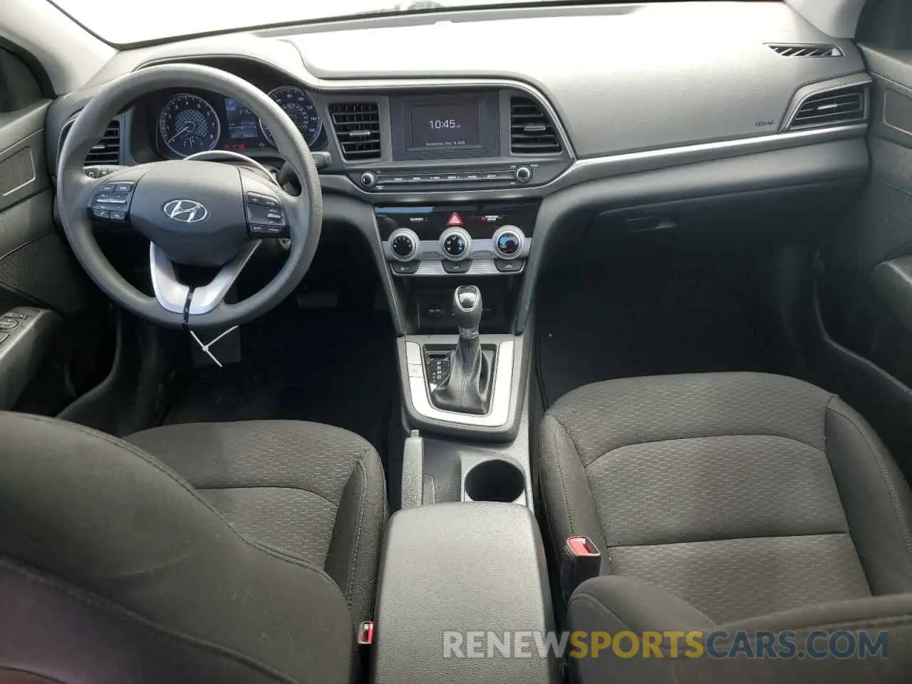 8 Photograph of a damaged car 5NPD74LFXKH443363 HYUNDAI ELANTRA 2019
