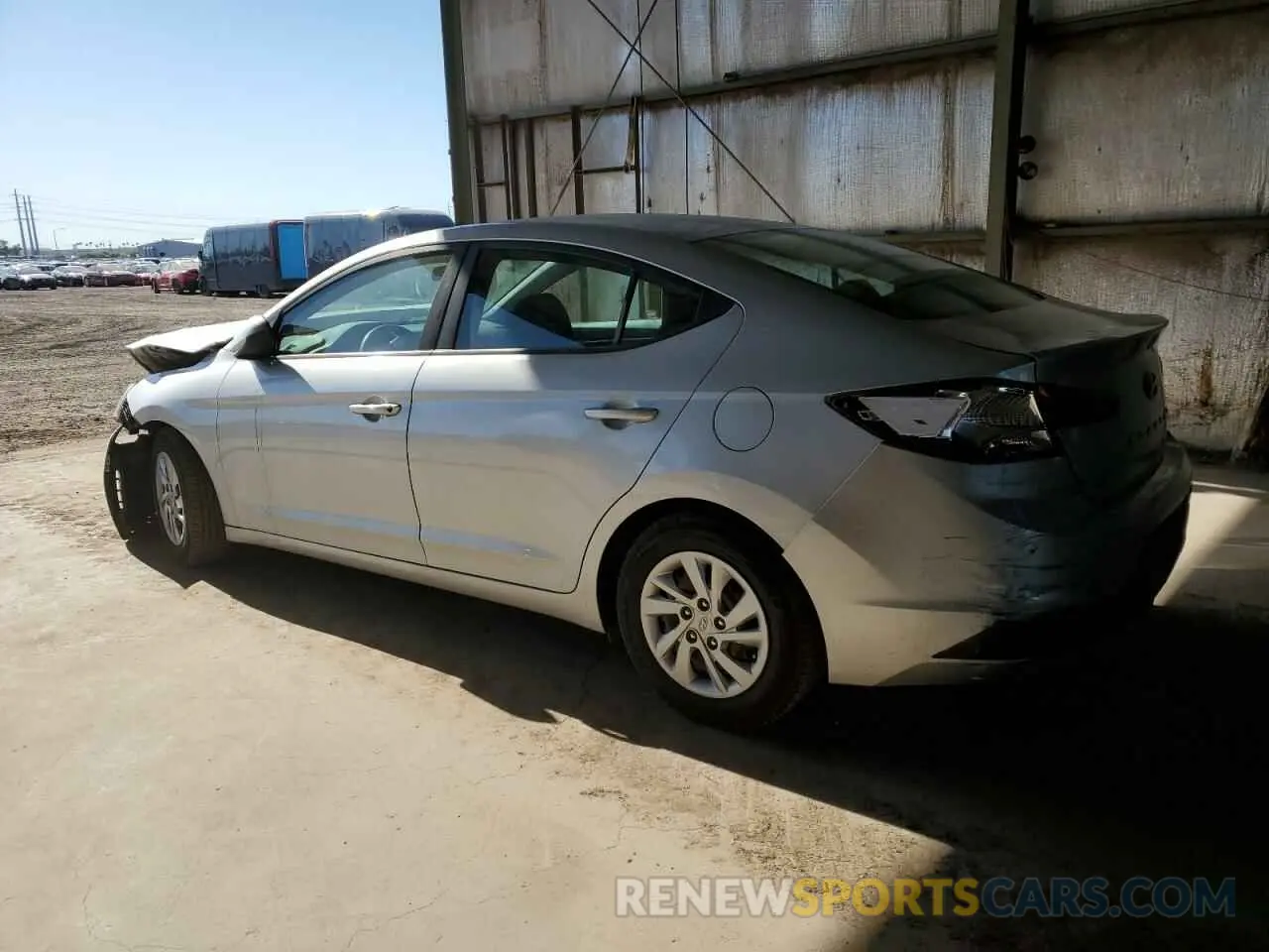 2 Photograph of a damaged car 5NPD74LFXKH457876 HYUNDAI ELANTRA 2019