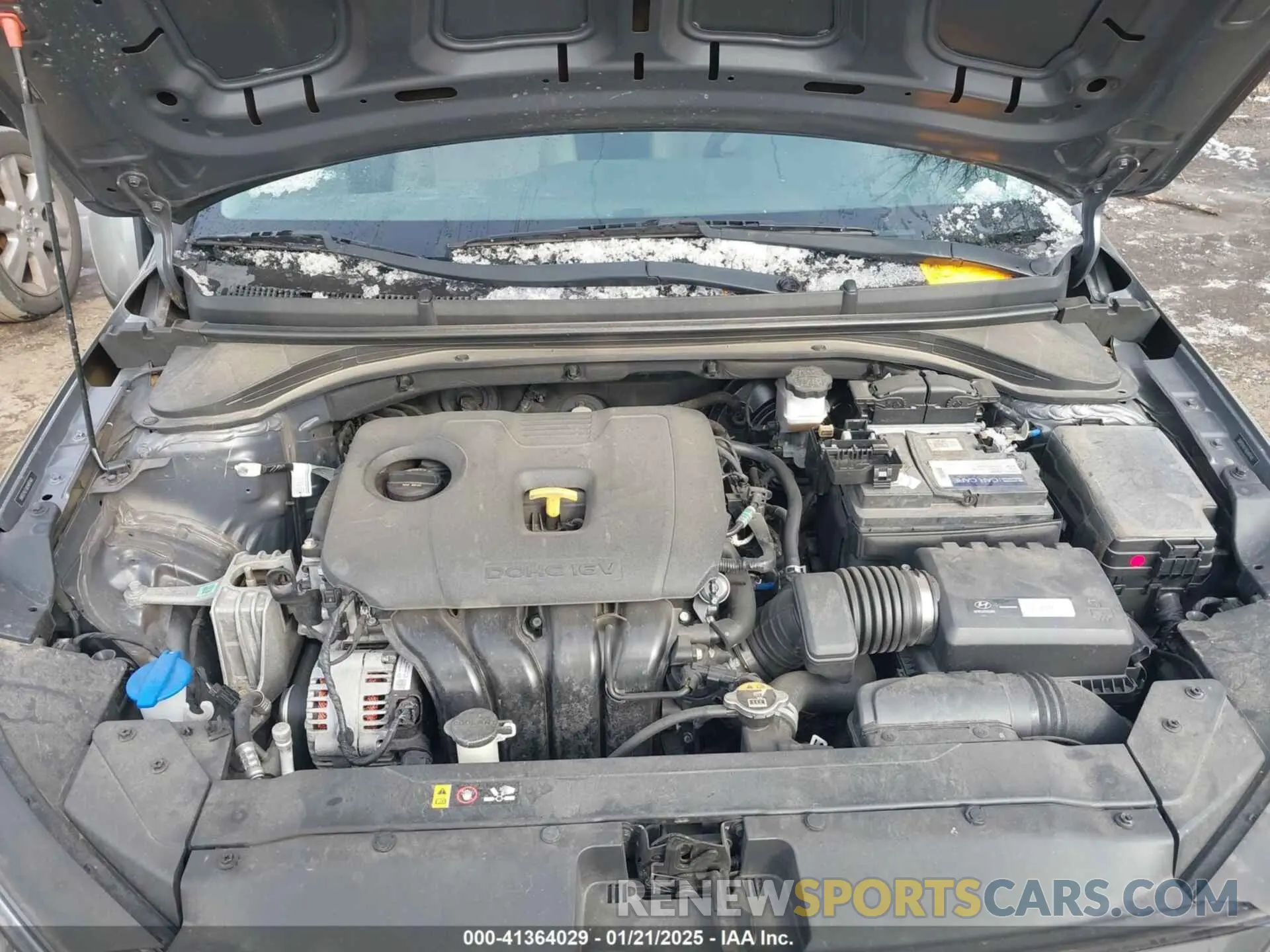10 Photograph of a damaged car 5NPD74LFXKH497441 HYUNDAI ELANTRA 2019